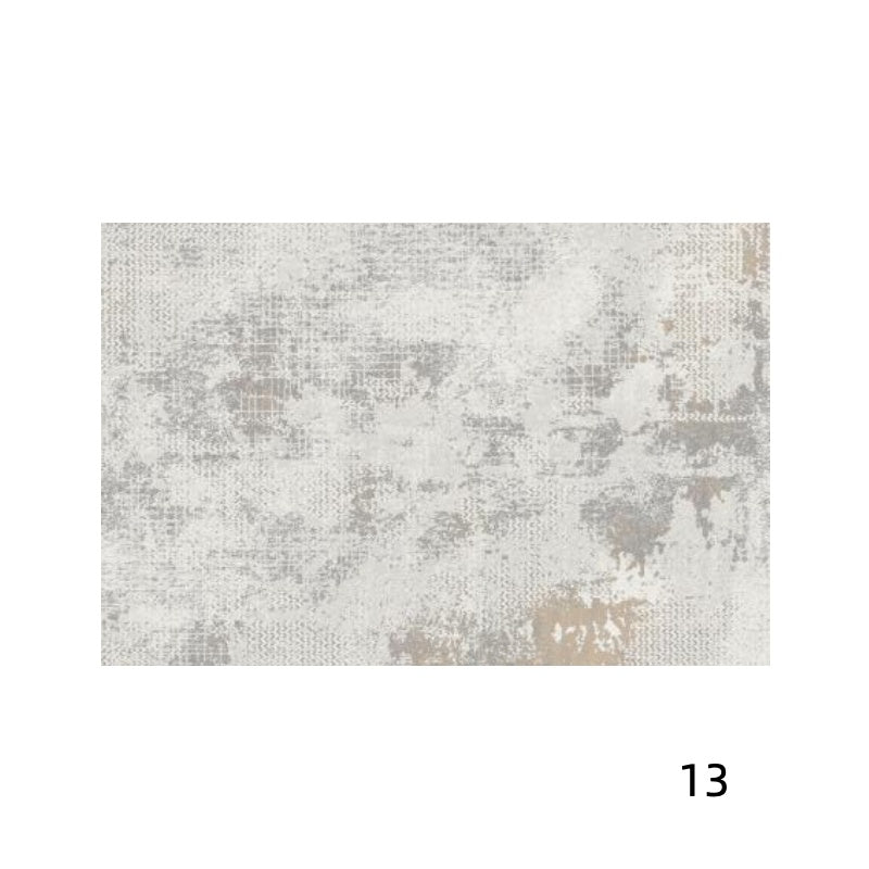 定番北欧風3Dデザインのウィルトン織カーペット（Erhai Blue）