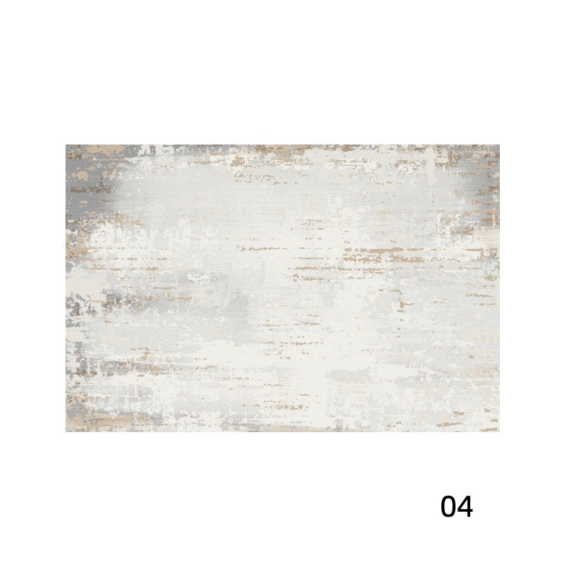 定番北欧風3Dデザインのウィルトン織カーペット（Erhai Blue）