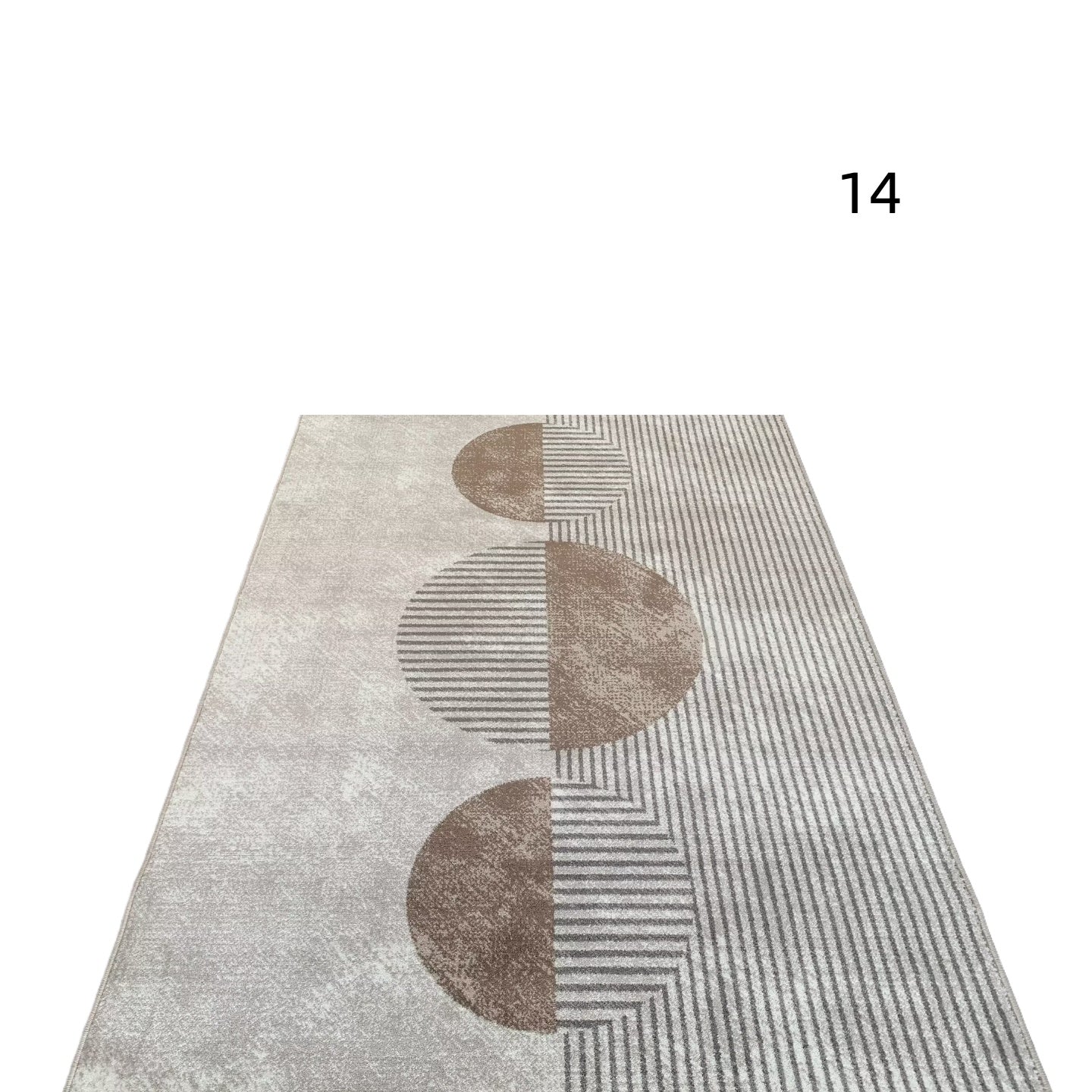 定番北欧風3Dデザインのウィルトン織カーペット（Nantien Grove）