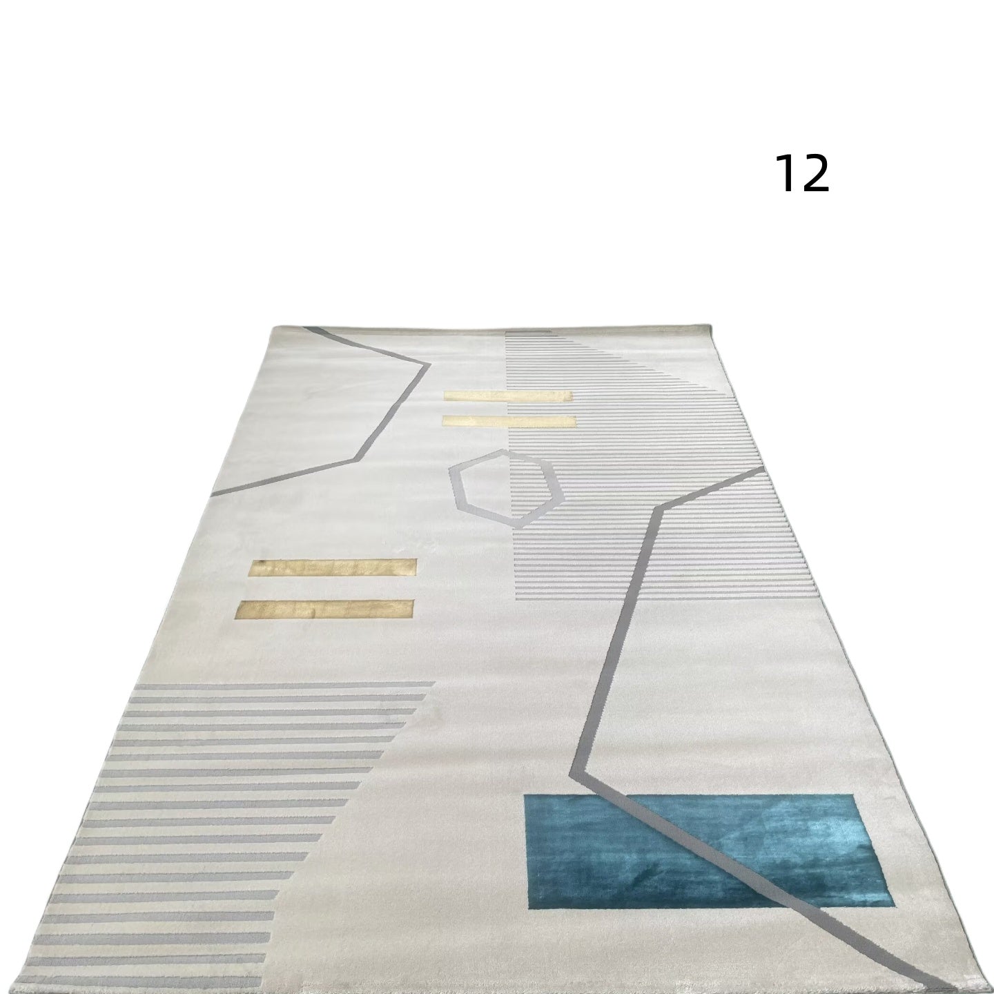 定番北欧風3Dデザインのウィルトン織カーペット（Palachi）