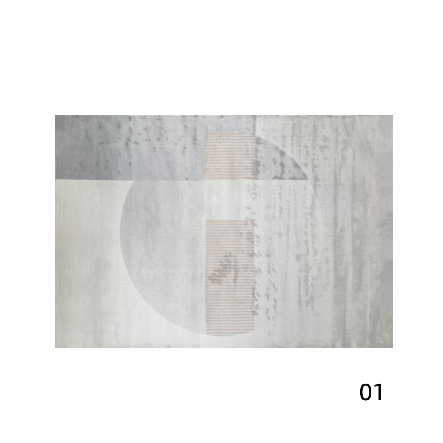 定番北欧風3Dデザインのウィルトン織カーペット（Pure Yang）