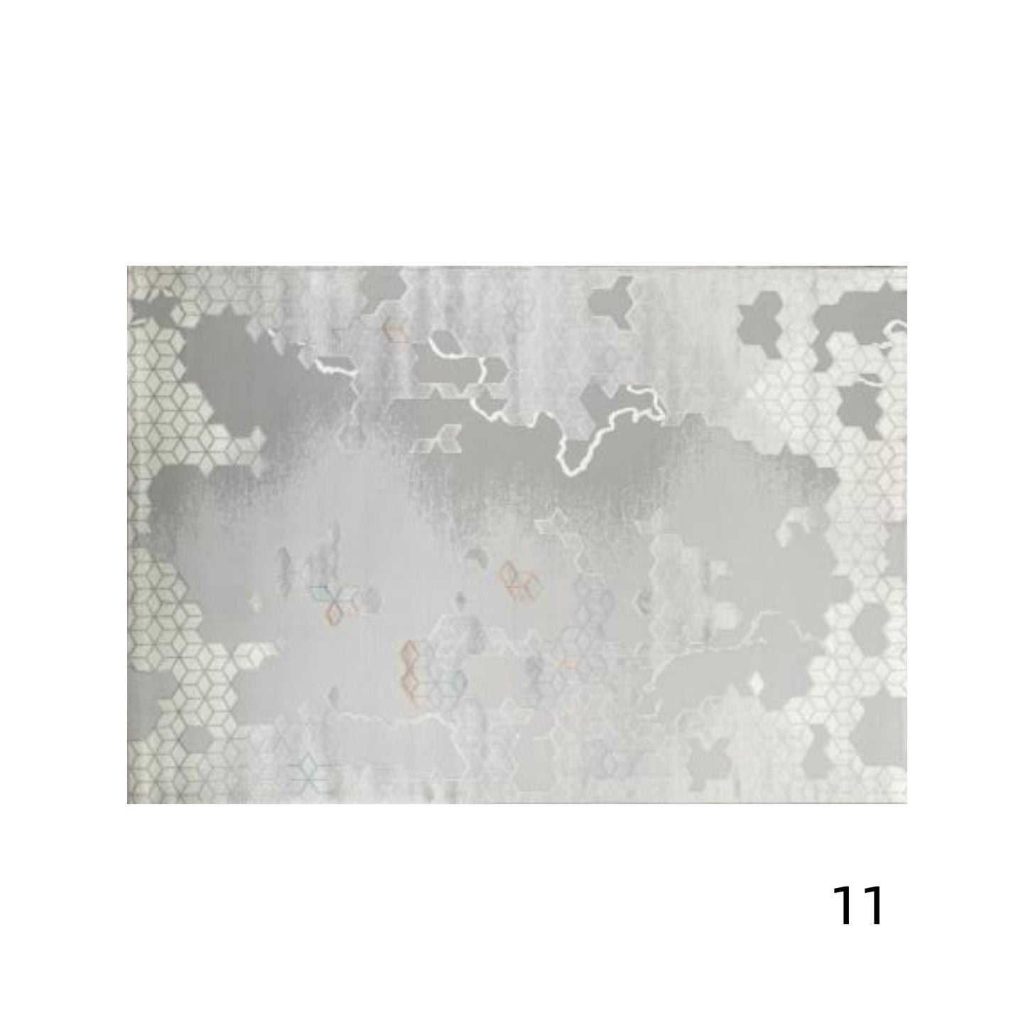 定番北欧風3Dデザインのウィルトン織カーペット（Pure Yang）